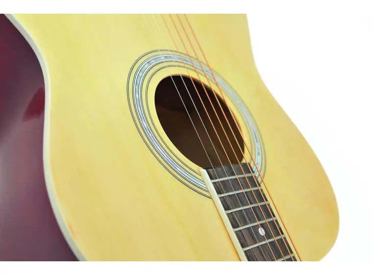 DIMAVERY AW-303 western-guitar, nature 